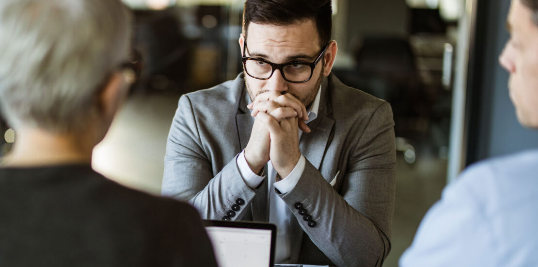 مقابلات العمل توتر خوف فشل